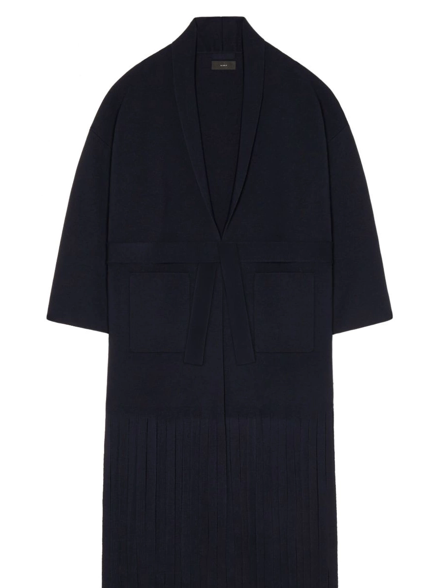 Cheap Alanui fringed belted coat Women 0329